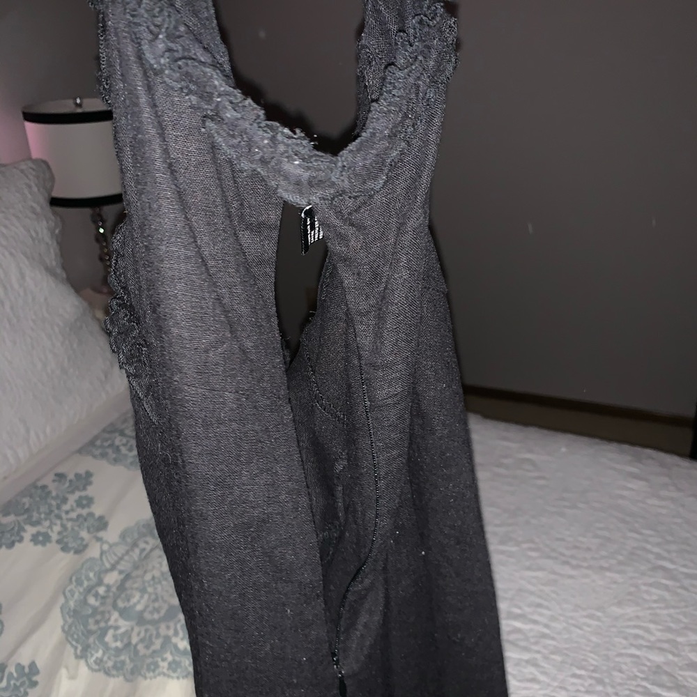 Button Up Ruffle Bustier Style Mini Dress - Picture 5 of 6